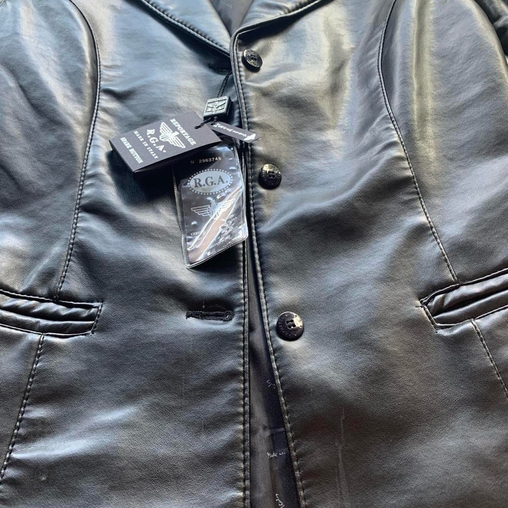 Reportage R.G.A. vegan leather jacket - Picture 2 of 5